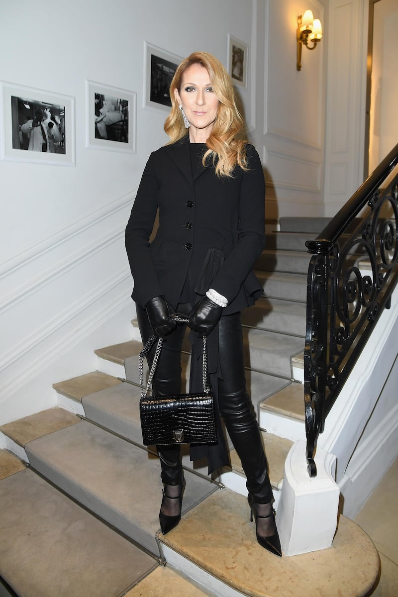 PARIS, FRANCE - JULY 04:  Celine Dion attends the Christian Dior Haute Couture Fall/Winter 2016-2017 show as part of Paris Fashion Week at 30, Avenue Montaigne on July 4, 2016 in Paris, France.  (Photo by Pascal Le Segretain/Getty Images for Dior)