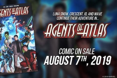'Agents of Atlas' were Marvel's first Asian superhero supergroup. Marvel / Twitter