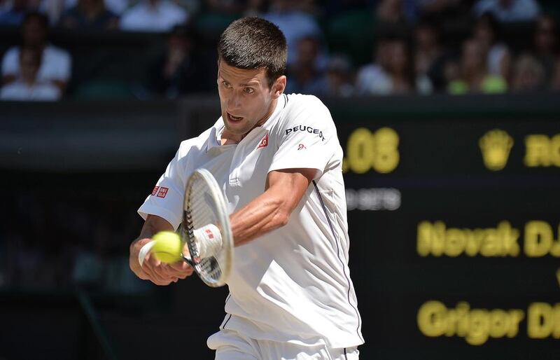 Novak Djokovic won his seventh grand slam title this year at Wimbledon. Anthony Devlin / Reuters / July 4, 2014