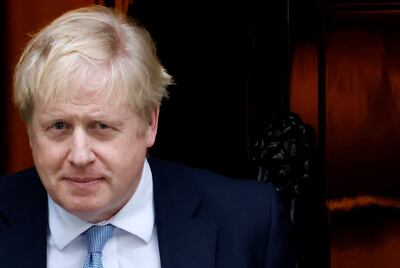 Britain's Prime Minister Boris Johnson is likely to be safe in his position for now. AFP