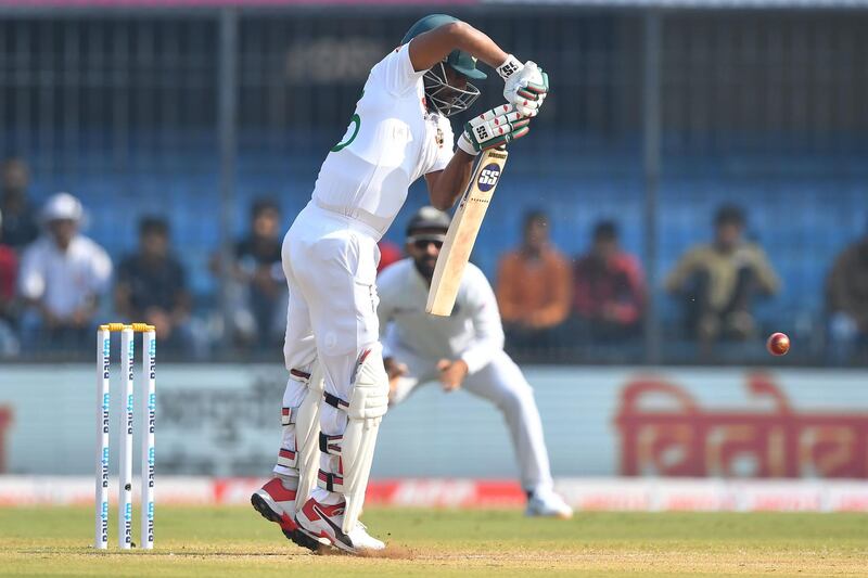 Bangladesh's Imrul Kayes plays a shot. AFP