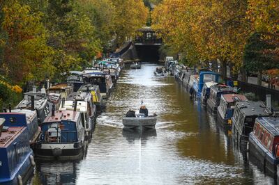 Little Venice lines the Regent's Canal and is one of London's trendiest post codes. Getty