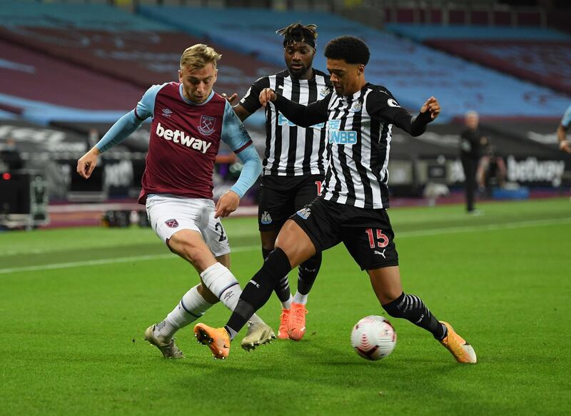 Jarrod Bowen - 5: More involved as first-half went on and West Ham got more in the game but the team needed more from one of their key attacking players. Reuters