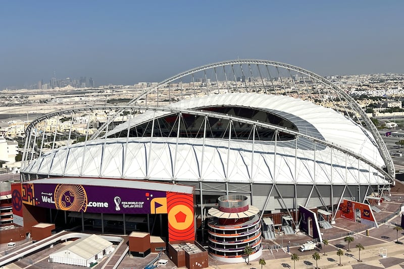 The Khalifa International Stadium in Doha. AFP
