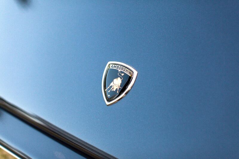 Lamborghini's rampaging bull badge. Ahmed Qadri