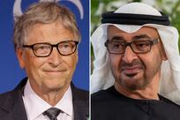 President Sheikh Mohamed and Bill Gates discuss ways to eradicate disease 