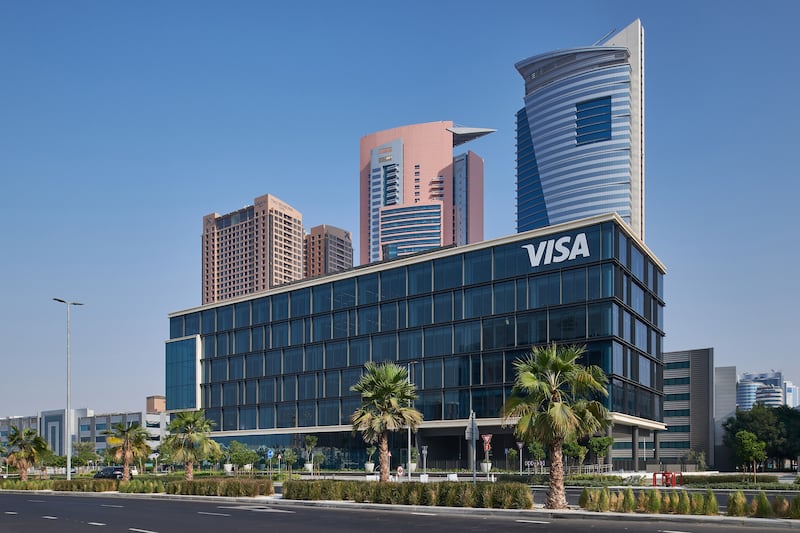 Visa's new office in Dubai, which will serve Central and Eastern Europe, the Middle East and Africa. Photo: Visa