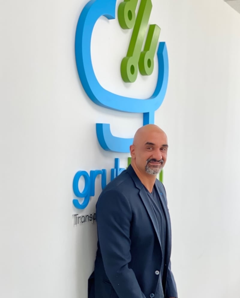Mohamed Al Fayed, co-founder and chief executive of GrubTech, which is in tenth place. Photo: GrubTech