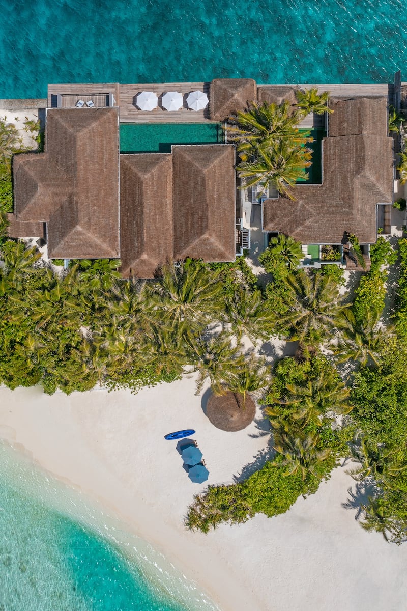 The property's two-bedroom Beach Pool Residence.