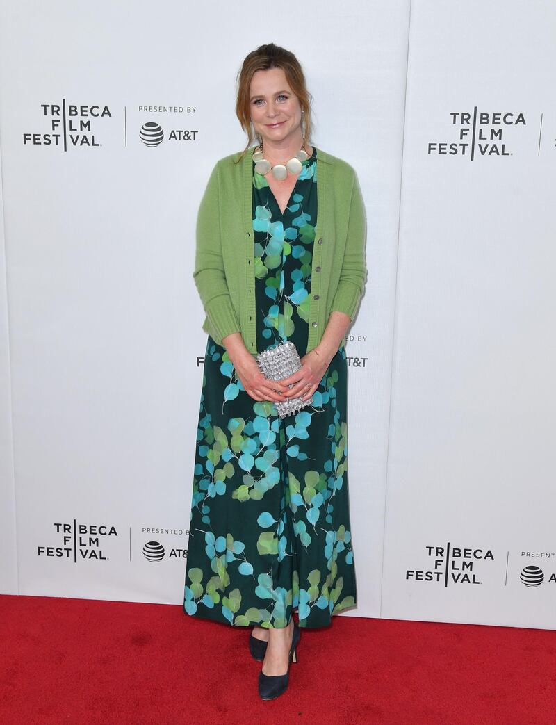 British actress Emily Watson attends 'Tribeca TV: Chernobyl' at the 2019 Tribeca Film Festival on April 26, 2019. AFP