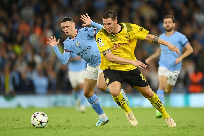 Niklas Sule 8 – A dogged performance at the back, and the German managed to keep Haaland quiet until the closing 10 minutes. Getty