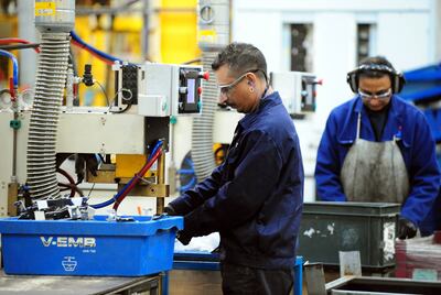 Conditions in manufacturing remain challenging, the Confederation of British Industry says.  