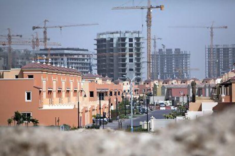 Residential rents in Dubai rose 17 per cent on average amid population growth and limited supply in certain areas, according to CBRE. Amy Leang / The National
