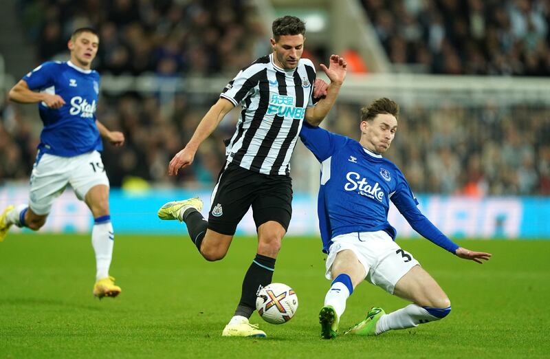 Fabian Schar 8: Booked for shoving Gordon after fracas just before half-time was rare moment of Swiss defender losing cool. Helped secure the Magpies another clean sheet and also showed his confidence with a few surging runs forward out from the back. PA