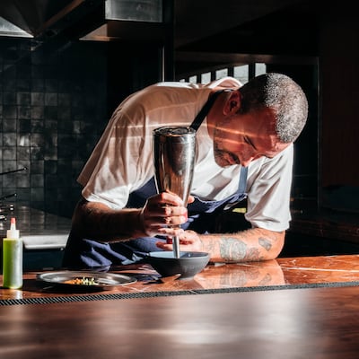 Paris chef Hadrien Villedieu has lived in Dubai for a decade; he opened Chez Wam six months ago. Photo: Rikas