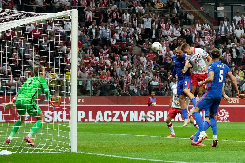 September 8, 2021. Poland 1 (Szymanski 90'+2) England 1 (Kane 72'): An injury-time header from substitute Damian Szymanski earned Poland a point in Warsaw, bringing England's 100 per cent record to an end. Sousa said: "The mentality of this team is constantly developing, growing and we are more and more aware of our strength. We knew pressing England could cause a lot of problems." Getty
