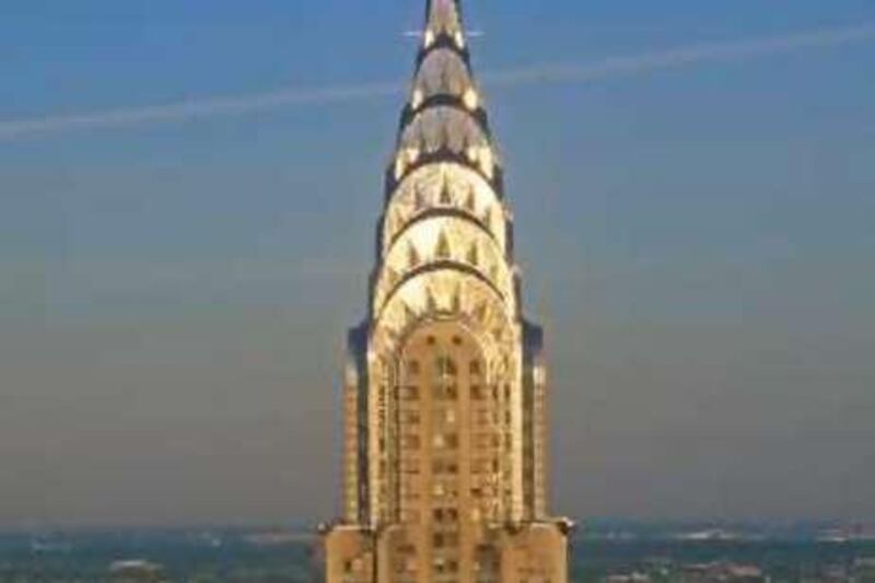 Chrysler Building at sunset, New York City, NY <br>Model Release: No<br>Property Release: No (Newscom TagID: voaphotos021387)     [Photo via Newscom]