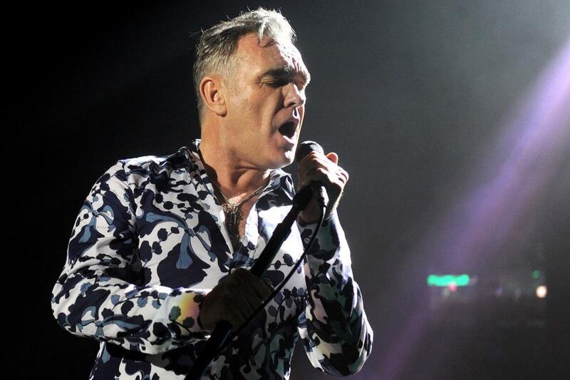 The singer Morrissey has just published his autobiography. Kevin Winter / Getty Images / AFP
