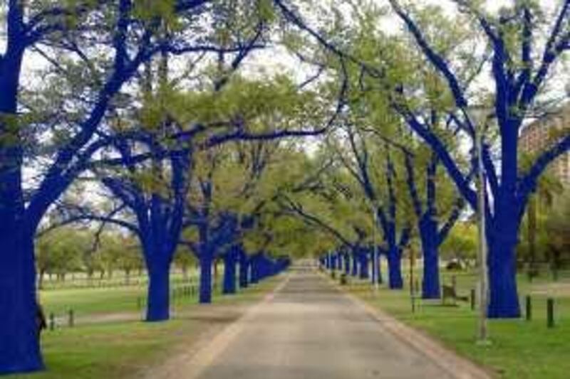 The Blue Trees by DIMOPOULOS Konstantin.          

Courtesy of DIMOPOULOS Konstantin                  