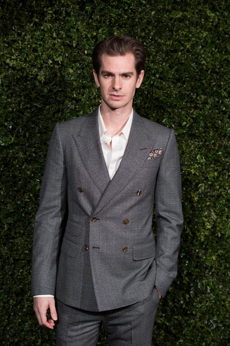 Andrew Garfield attends the Charles Finch & Chanel pre-BAFTAs dinner at Loulou's, London on February 9. Getty Images