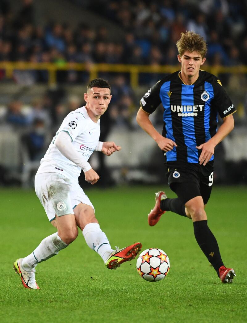 Charles De Ketelaere – 6. Produced a lovely flick to Lang in the early stages with a hint of what could be to come, but he struggled to produce few further moments of quality. Forced Ederson into making a save as Brugge looked for a consolation. AFP