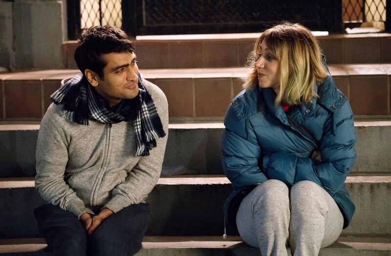 Kumail Nanjiani and Zoe Kazan in the film The Big Sick, which was released in the United States on Friday. Moviestore / REX / Shutterstock