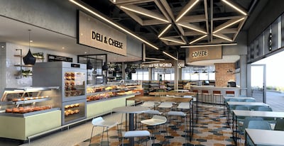 Grandiose Supermarket has opened a food hall in Abu Dhabi. Photo: Al Qana