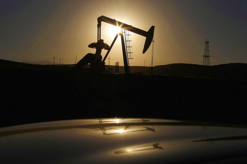West Texas Intermediate crude fell 1.38 per cent to $65.24 on Monday. Lucy Nicholson / Reuters