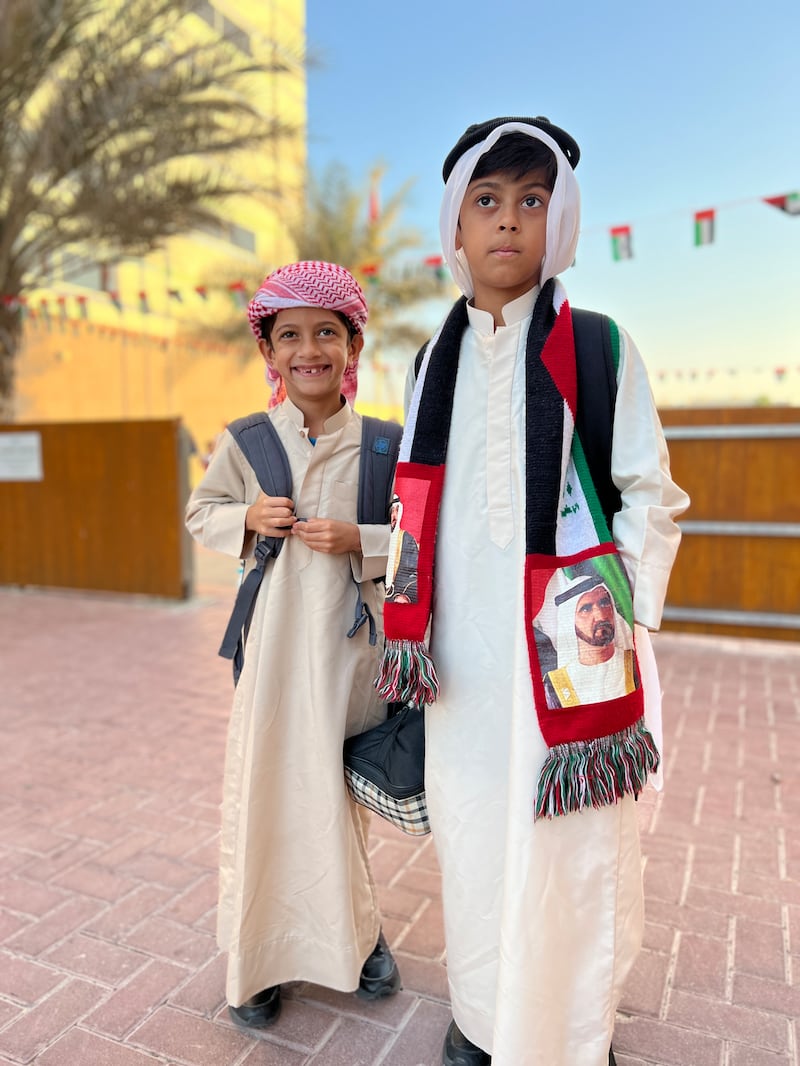Pupils at Jebel Ali School mark National Day