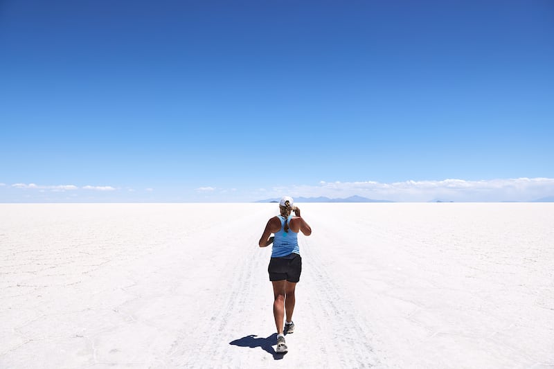 Marathon 137 in Salar De Uyuni, Bolivia