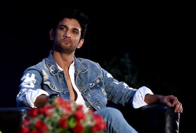 (FILES) In this file photo taken on April 10, 2019, Indian Bollywood actor Sushant Singh Rajput attends the book launch of 'Boundless' in Mumbai. India has over four million coronavirus cases and an explosive border standoff with China, but the story dominating television news for months is how a Bollywood actress supposedly drove her ex-boyfriend to suicide with pot and black magic. - To go with India-film-Bollywood-suicide-media, FOCUS by Ammu Kannampilly
 / AFP / Sujit Jaiswal / To go with India-film-Bollywood-suicide-media, FOCUS by Ammu Kannampilly
