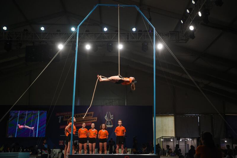 Participants dream that one day it will appear at the Asian Games and then even the Olympics. AFP