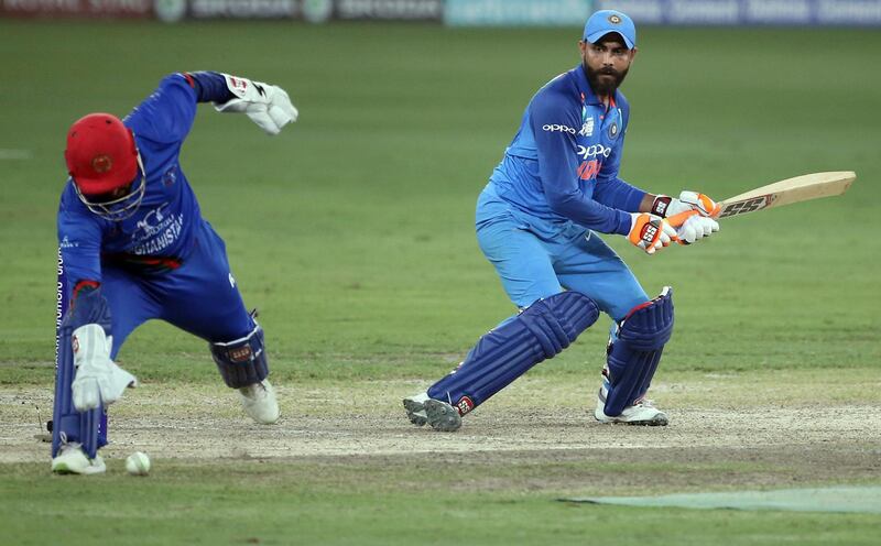 India would unquestionably be the biggest scalp yet for Afghanistan. They did not manage it in this tournament, but they could not have come any closer.
The Super Four meeting was an inconsequential classic. India’s last-wicket pair needed seven to win off the last over, with the tournament’s best bowler, Rashid Khan, bowling. Ravindra Jadeja struck a four – although a different TV angle might have deemed it a six – and he and Khaleel Ahmed managed two singles besides. Then Jadeja found Najibullah, the only fielder not saving the single India needed, on the boundary to seal an epic tie. AP Photo