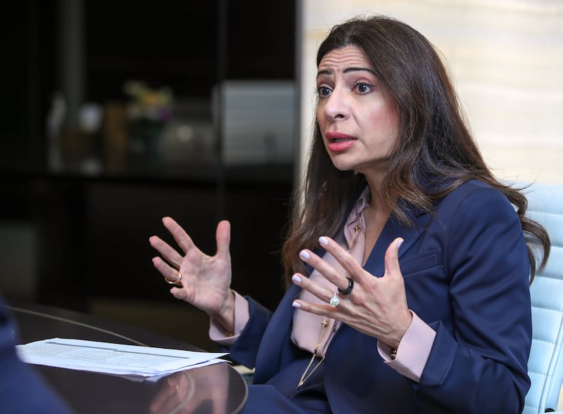 FAB is looking to organically grow its core businesses, says Hana Al Rostamani, chief executive of First Abu Dhabi Bank. Victor Besa / The National
