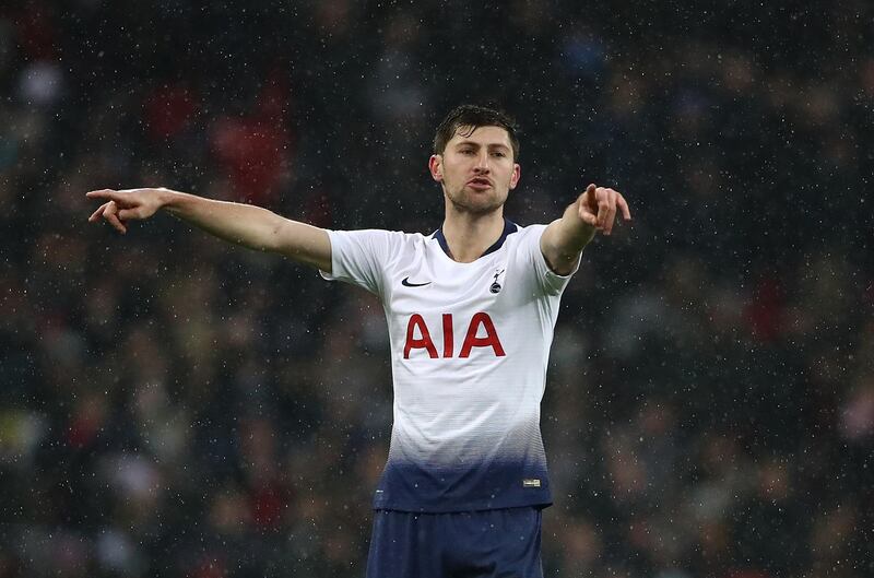 Centre-back:  Ben Davies (Tottenham) – Had to slot in at centre-back in a much-changed team but helped subdue Burnley before Christian Eriksen delivered a winner. Getty Images