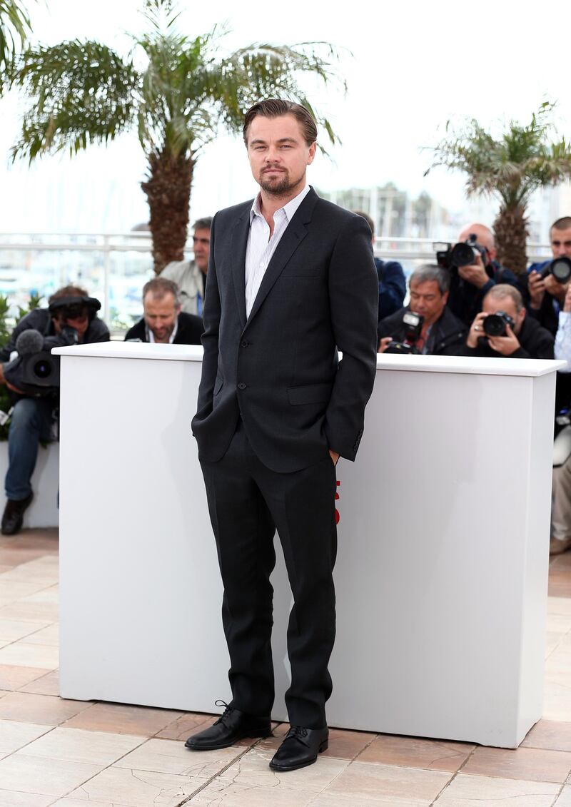 CANNES, FRANCE - MAY 15:  Actor Leonardo DiCaprio attends 'The Great Gatsby' photocall during the 66th Annual Cannes Film Festival at the Palais des Festivals on May 15, 2013 in Cannes, France.  (Photo by Andreas Rentz/Getty Images)