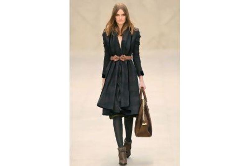 Burberry Autumn/Winter 2012 show at London Fashion Week. WireImage