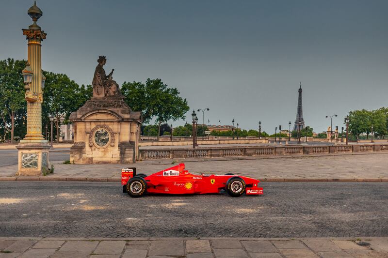 The stunning F300, chassis 187, is being sold by a private collector, who has owned the vehicle since 1999. Photo: Sotheby's