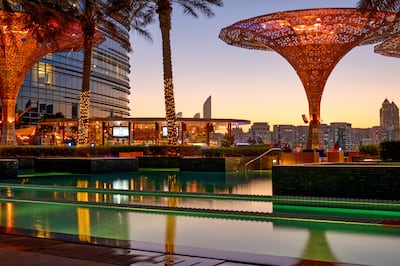 The pool at Rosewood Abu Dhabi. Photo: Rosewood Hotels