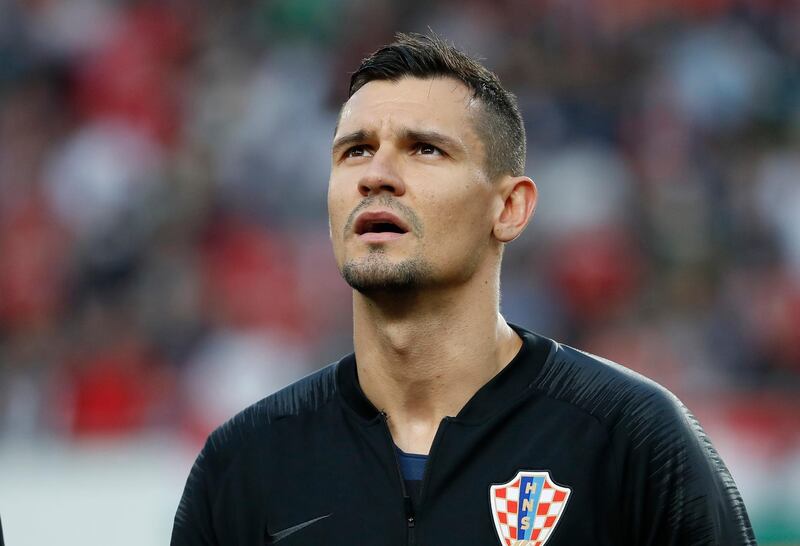 Dejan Lovren was back on the pitch for Croatia following a spell out injured. Getty Images
