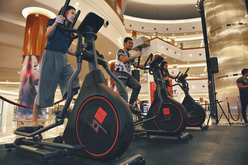 Get Fit Abu Dhabi will provide access to both classes and machines for free