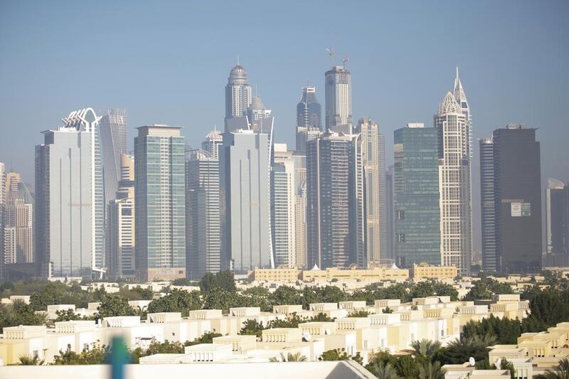 Rent increases in Dubai are to be triggered when tenants are paying 10 per cent below the market rate, rather than 25 per cent. Sarah Dea / The National