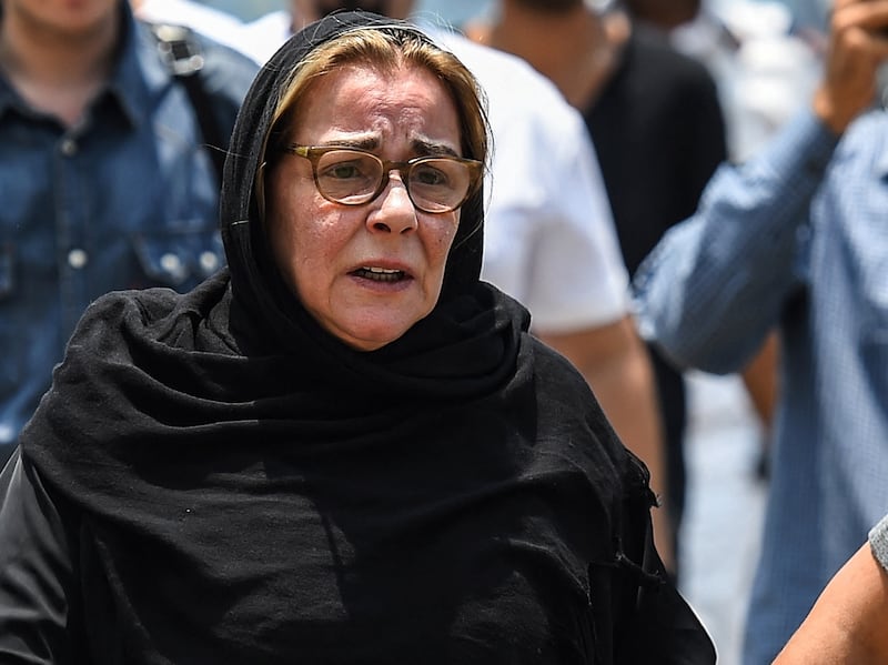 Maha Abou Ouf was the sister of late actor Ezzat Abou Auf. AFP