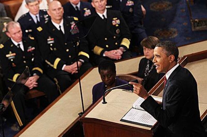 Mr Obama used the State of the Union address, which highlighted the progress on foreign policy the US has made, to effectively launch his re-election campaign.