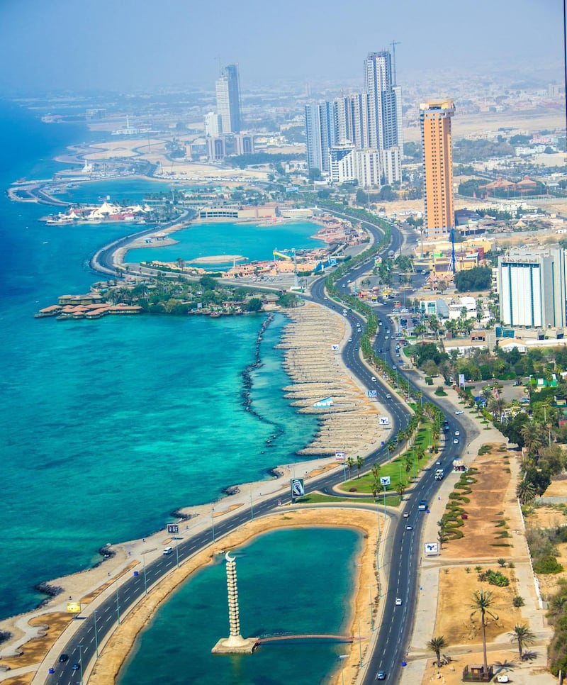 Jeddah is known for its coastline and charm