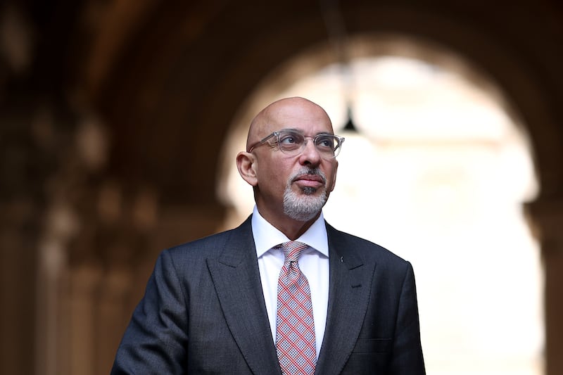 Conservative MP Nadhim Zahawi arrives at Downing Street. Getty