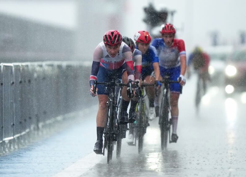 Great Britain's Sarah Storey on her way to gold. Reuters