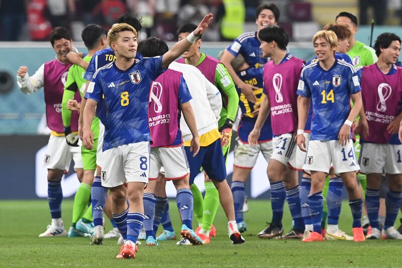 Ritsu Doan (Kubo, HT) - 9, Stunned Spain by smashing his effort past Simon within three minutes of coming off the bench, then delivered the cross that resulted in Tanaka scoring. Also put in a lot of good defensive work and helped block Jordi Alba’s shot towards the end. EPA 