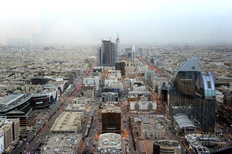 IHG plans to open nine hotels over the next three to five years. Pictured, Riyadh. Waseem Obaidi for The National