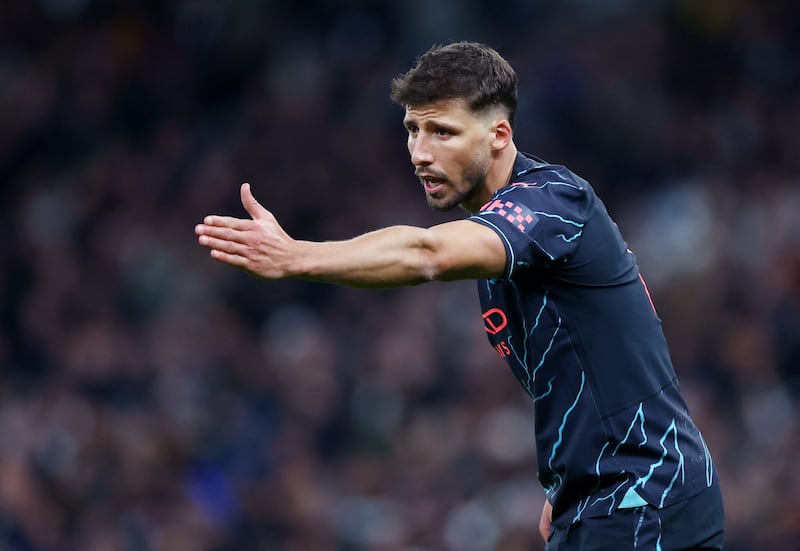 Manchester City's Ruben Dias, who starred in the 3-1 win at Brentford on Monday night in the Premier League, says there is more to come from the team. Reuters
